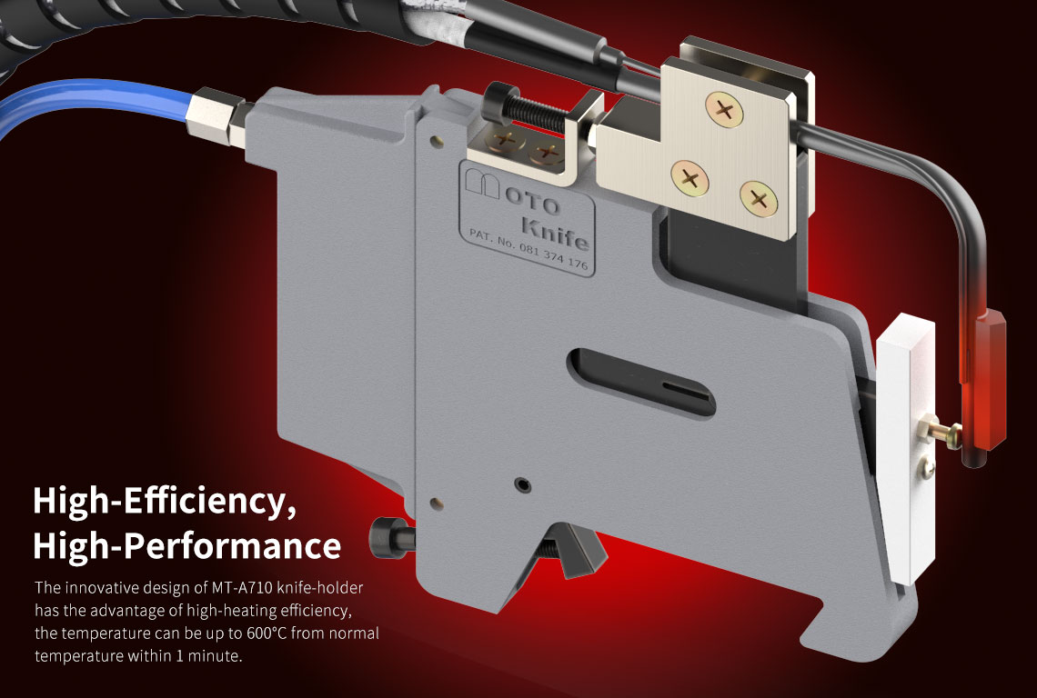 MT-A710 Hot-Cut Type Pneumatic Knifeholder